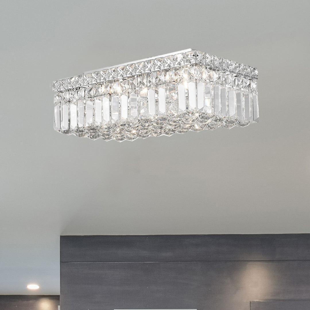 Worldwide Cascade W33528C16 Ceiling Light - Polished Chrome