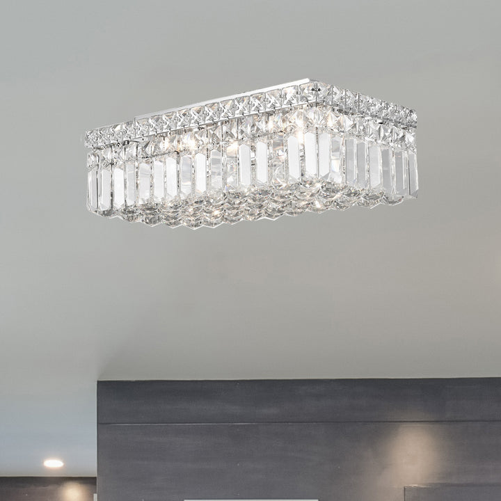Worldwide Cascade W33528C16 Ceiling Light - Polished Chrome
