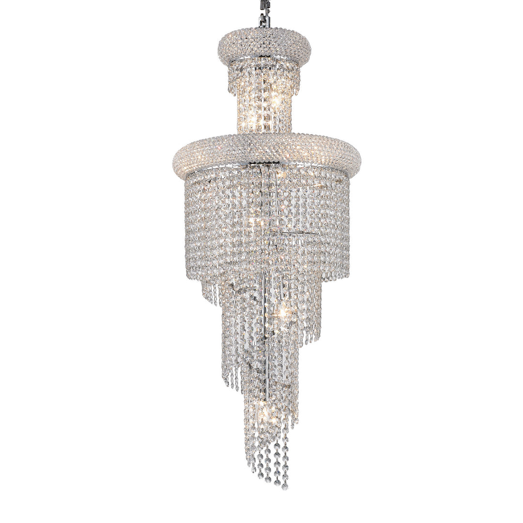 Worldwide Empire W83029C16 Chandelier Light - Polished Chrome