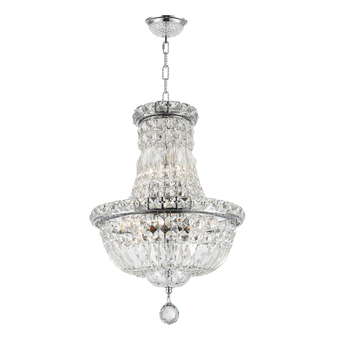 Worldwide Empire W83032C12 Chandelier Light - Polished Chrome