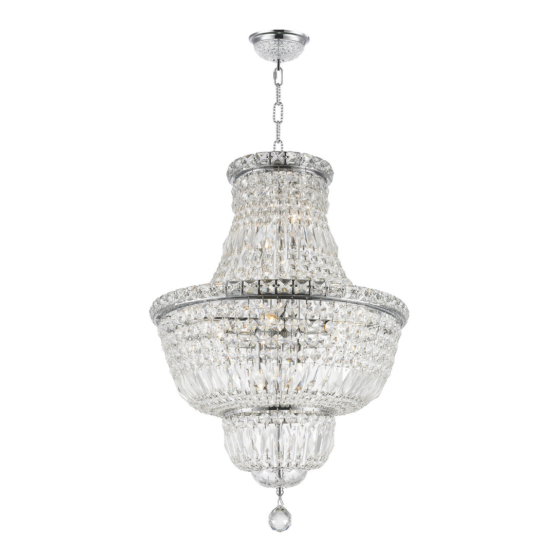 Worldwide Empire W83032C18 Chandelier Light - Polished Chrome