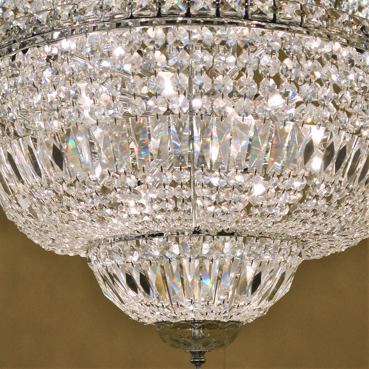 Worldwide Empire W83032C22 Chandelier Light - Polished Chrome