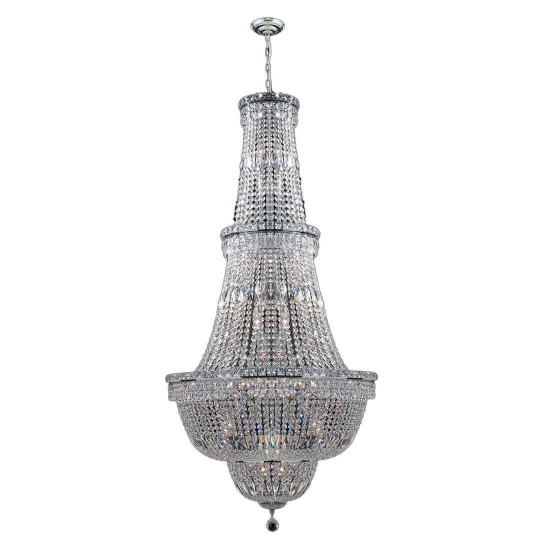 Worldwide Empire W83033C28 Chandelier Light - Polished Chrome