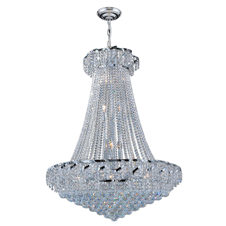 Worldwide Empire W83034C30 Chandelier Light - Polished Chrome