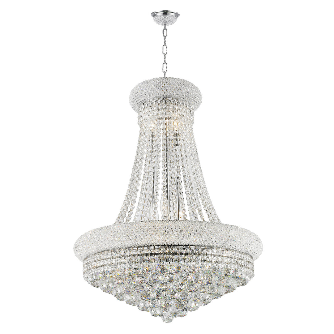 Worldwide Empire W83035C24 Chandelier Light - Polished Chrome