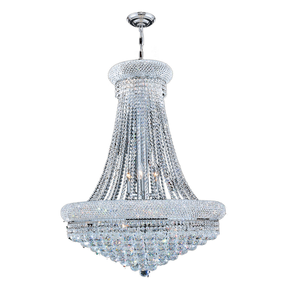 Worldwide Empire W83035C28 Chandelier Light - Polished Chrome