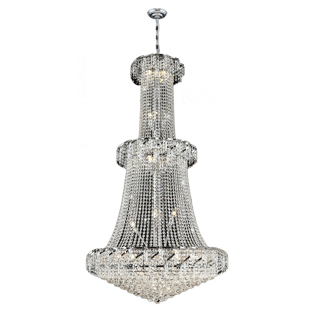 Worldwide Empire W83036C36 Chandelier Light - Polished Chrome