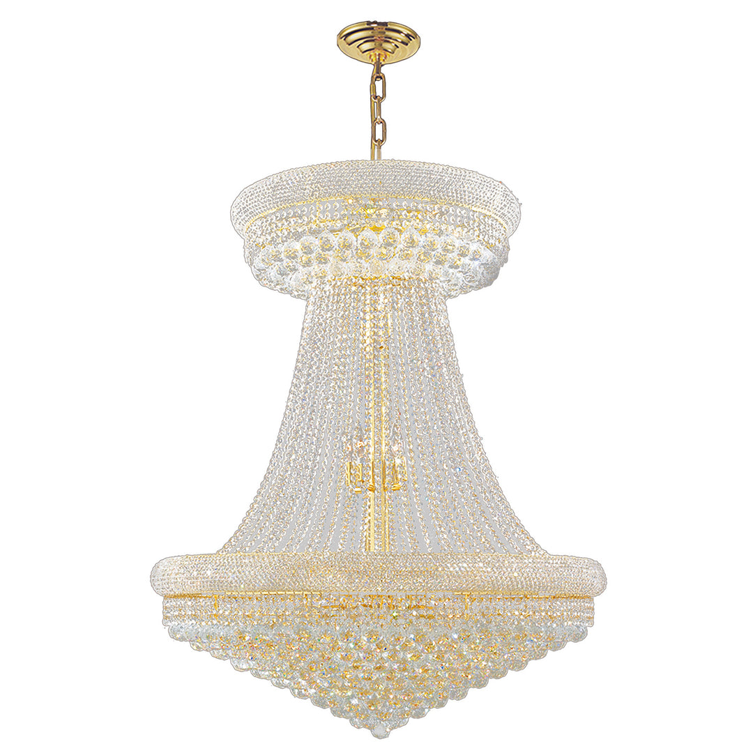 Worldwide Empire W83037G36 Chandelier Light - Polished Gold