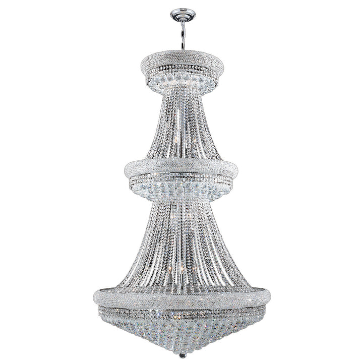 Worldwide Empire W83038C36 Chandelier Light - Polished Chrome