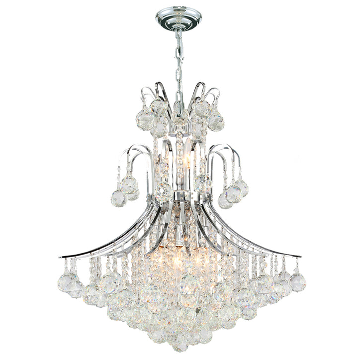 Worldwide Empire W83041C22 Chandelier Light - Polished Chrome