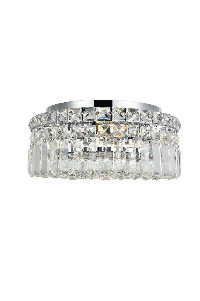 Worldwide Cascade W33505C12 Ceiling Light - Polished Chrome
