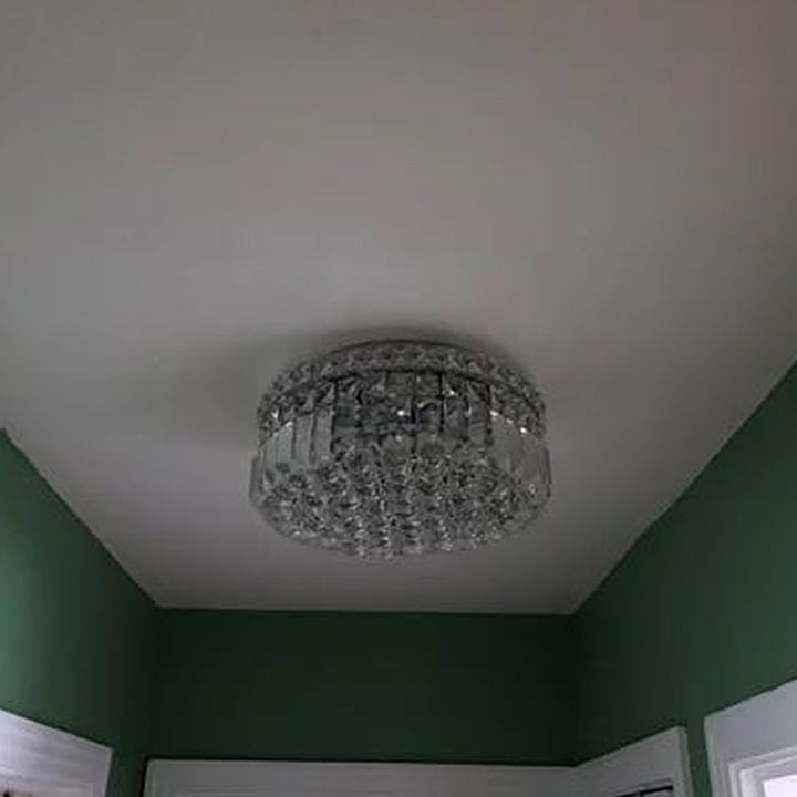 Worldwide Cascade W33505C12 Ceiling Light - Polished Chrome