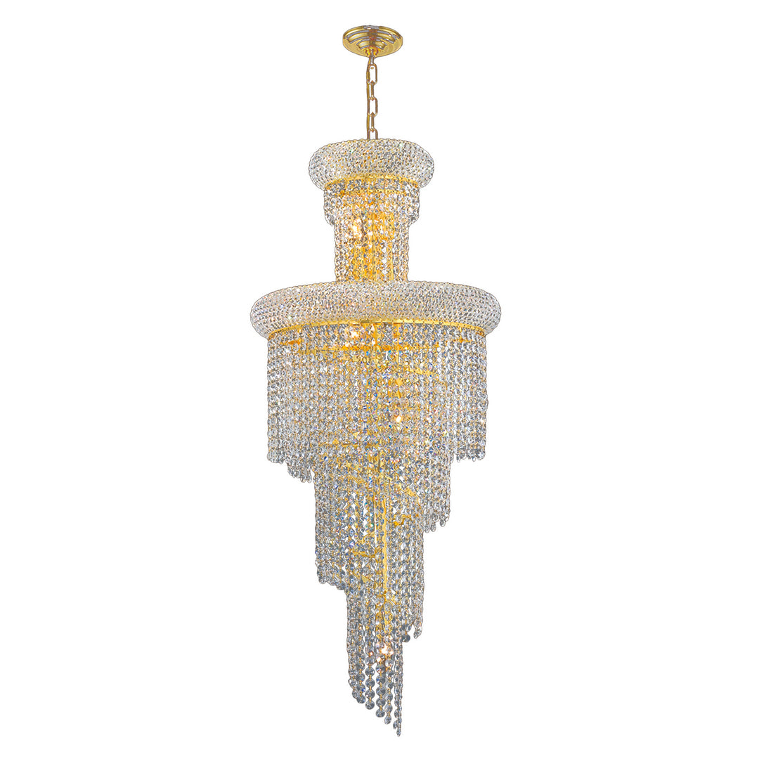 Worldwide Empire W83029G16 Chandelier Light - Polished Gold