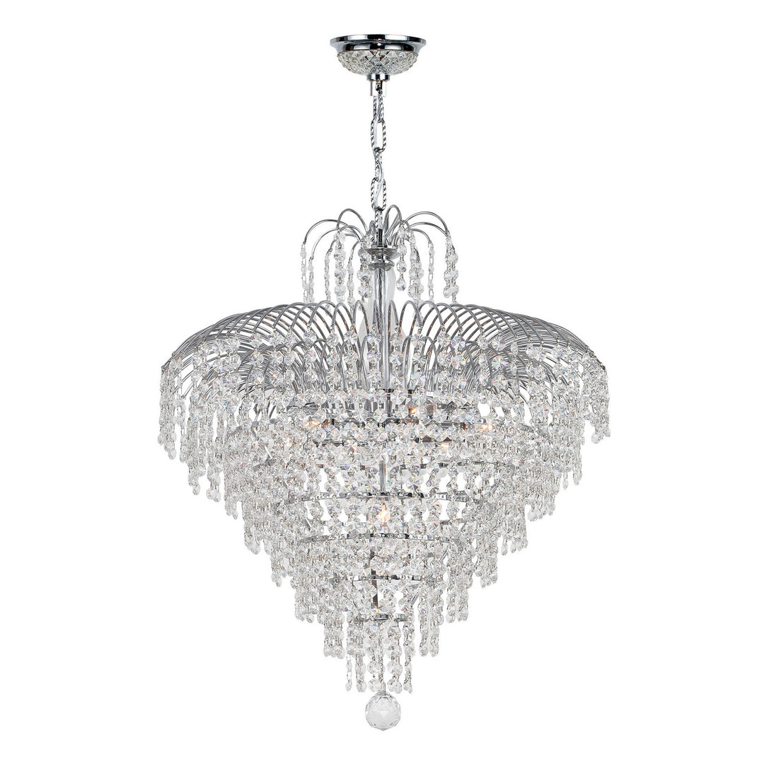 Worldwide Empire W83031C20 Chandelier Light - Polished Chrome