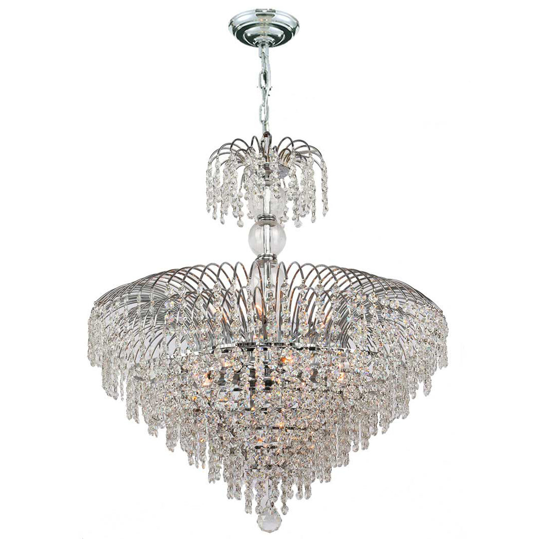 Worldwide Empire W83031C24 Chandelier Light - Polished Chrome