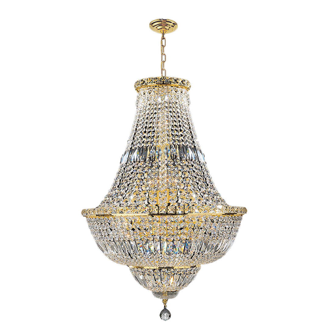 Worldwide Empire W83032G22 Chandelier Light - Polished Gold