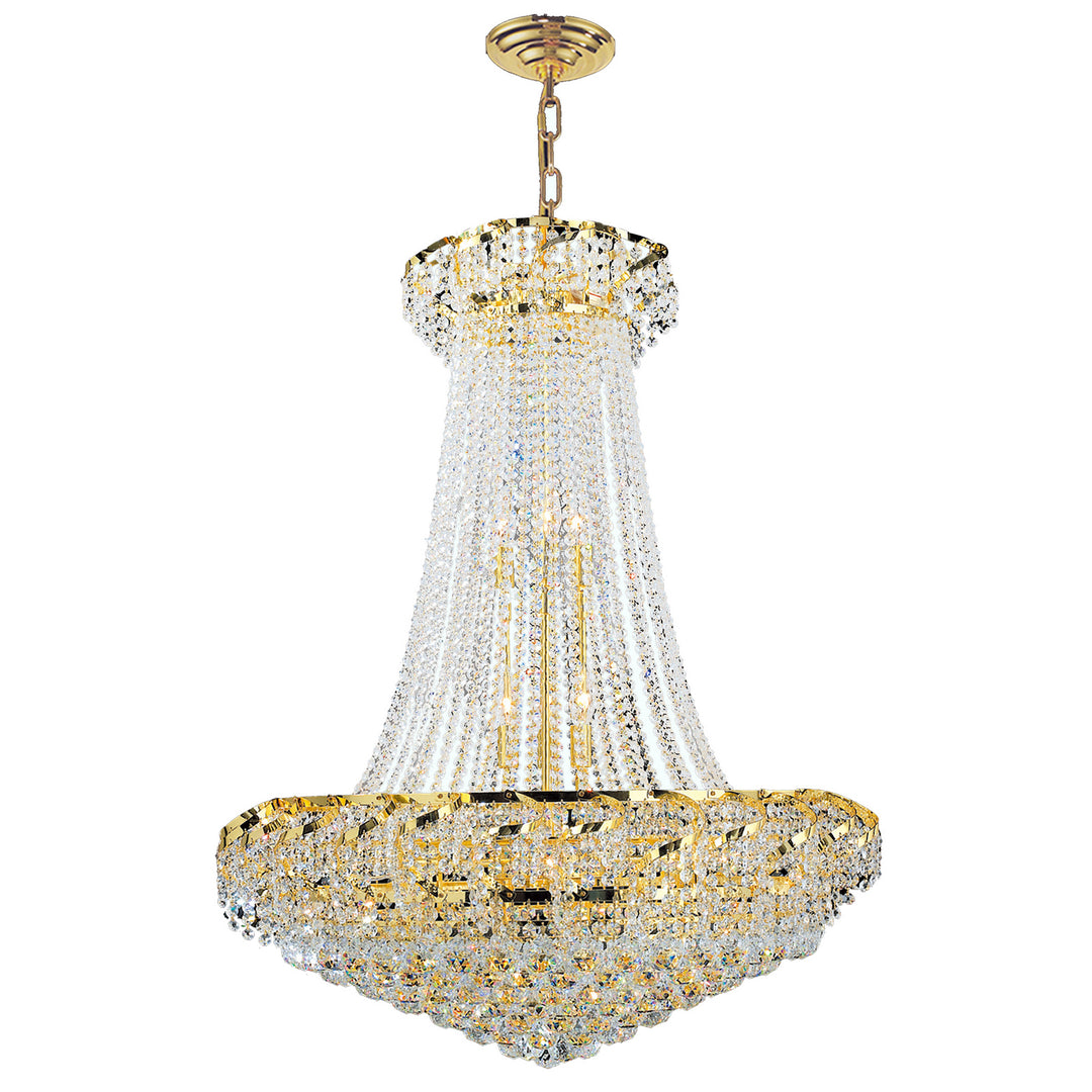 Worldwide Empire W83034G30 Chandelier Light - Polished Gold