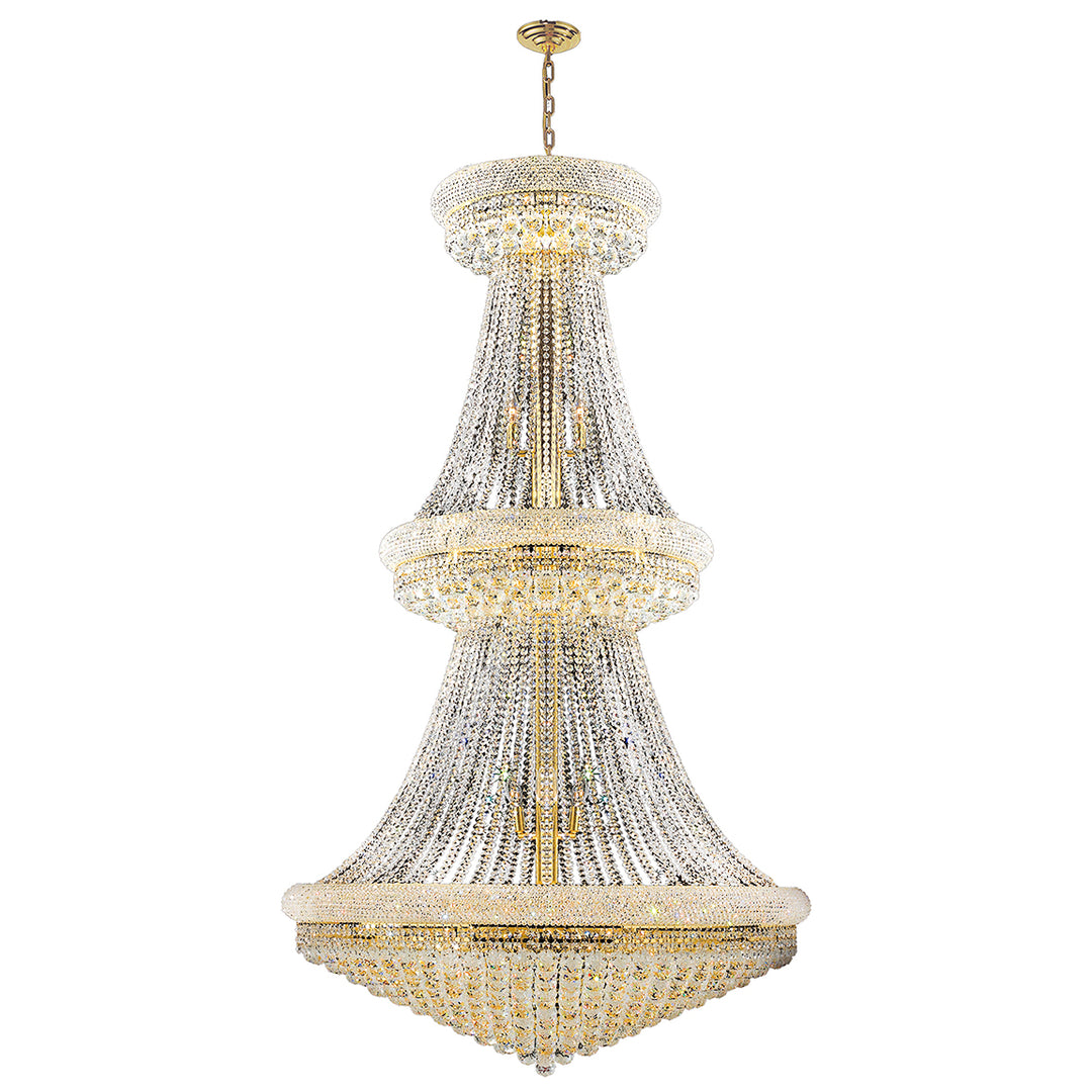 Worldwide Empire W83038G42 Chandelier Light - Polished Gold
