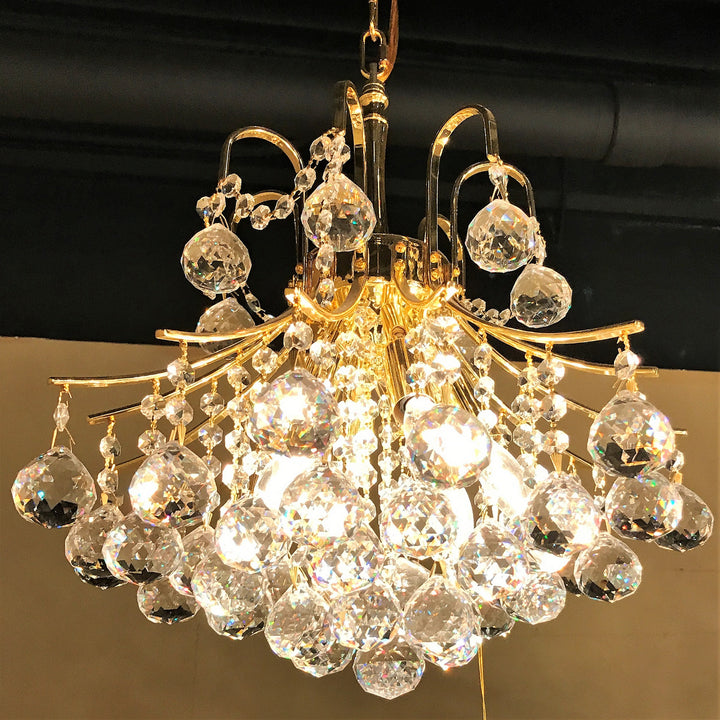 Worldwide Empire W83039G16 Chandelier Light - Polished Gold