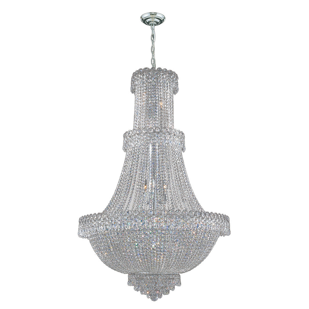 Worldwide Empire W83047C30 Chandelier Light - Polished Chrome