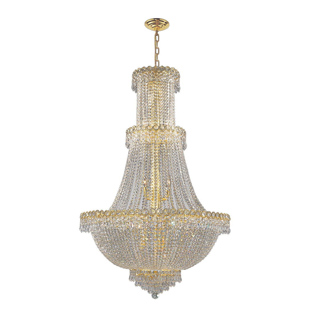 Worldwide Empire W83047G30 Chandelier Light - Polished Gold