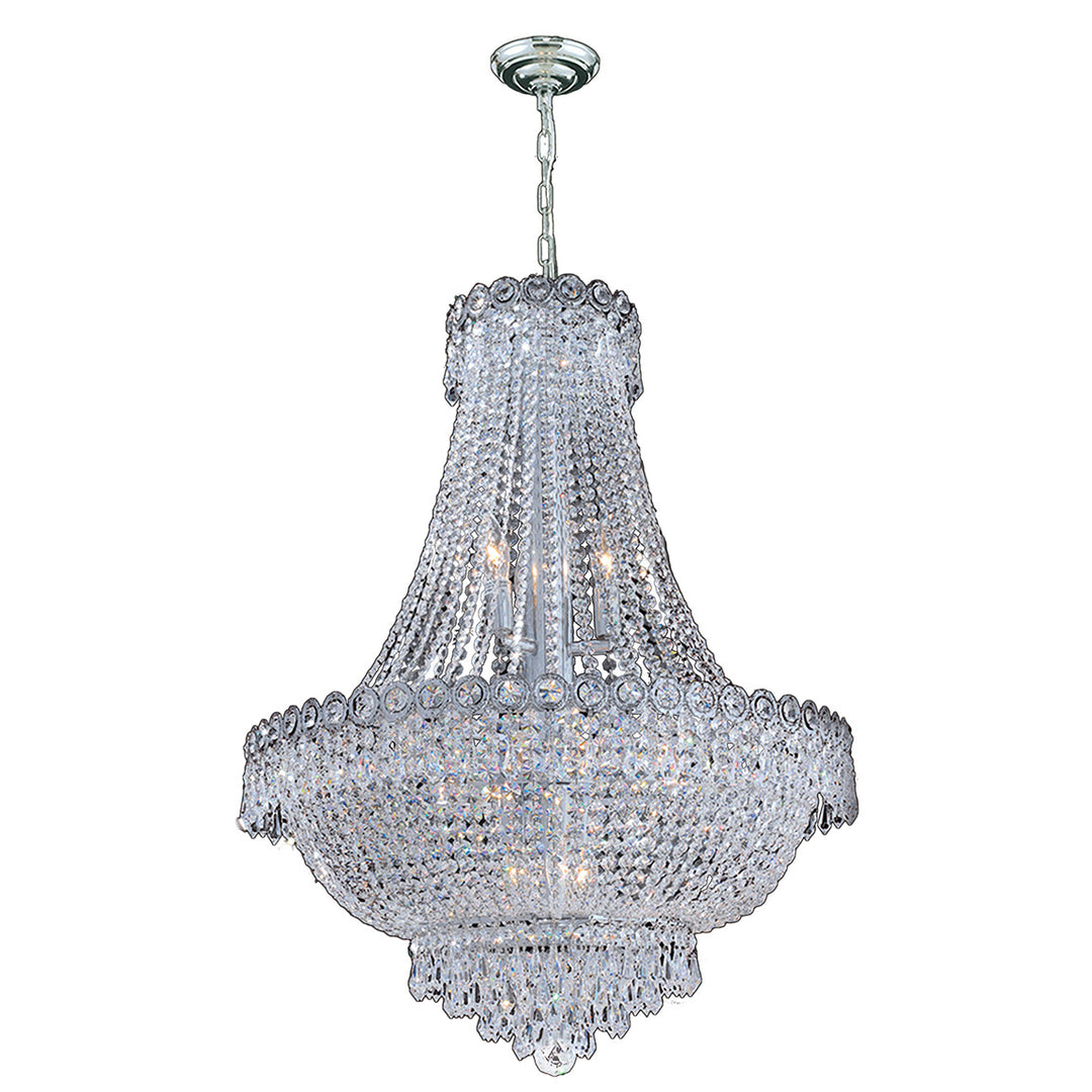 Worldwide Empire W83048C24 Chandelier Light - Polished Chrome