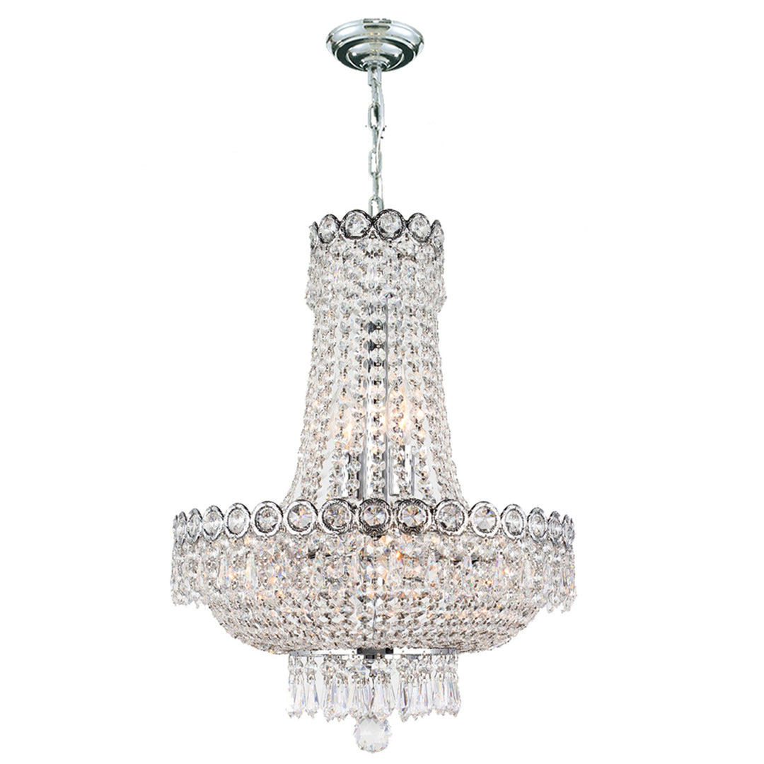 Worldwide Empire W83049C16 Chandelier Light - Polished Chrome