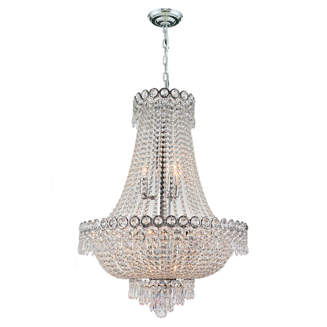 Worldwide Empire W83049C20 Chandelier Light - Polished Chrome