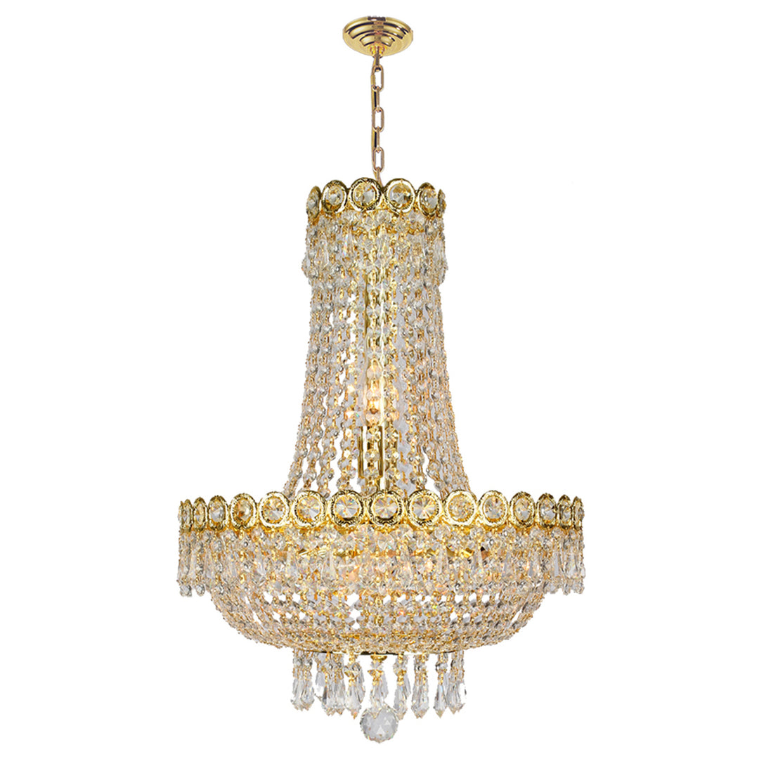 Worldwide Empire W83049G16 Chandelier Light - Polished Gold