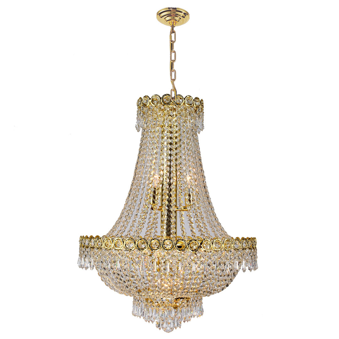Worldwide Empire W83049G20 Chandelier Light - Polished Gold