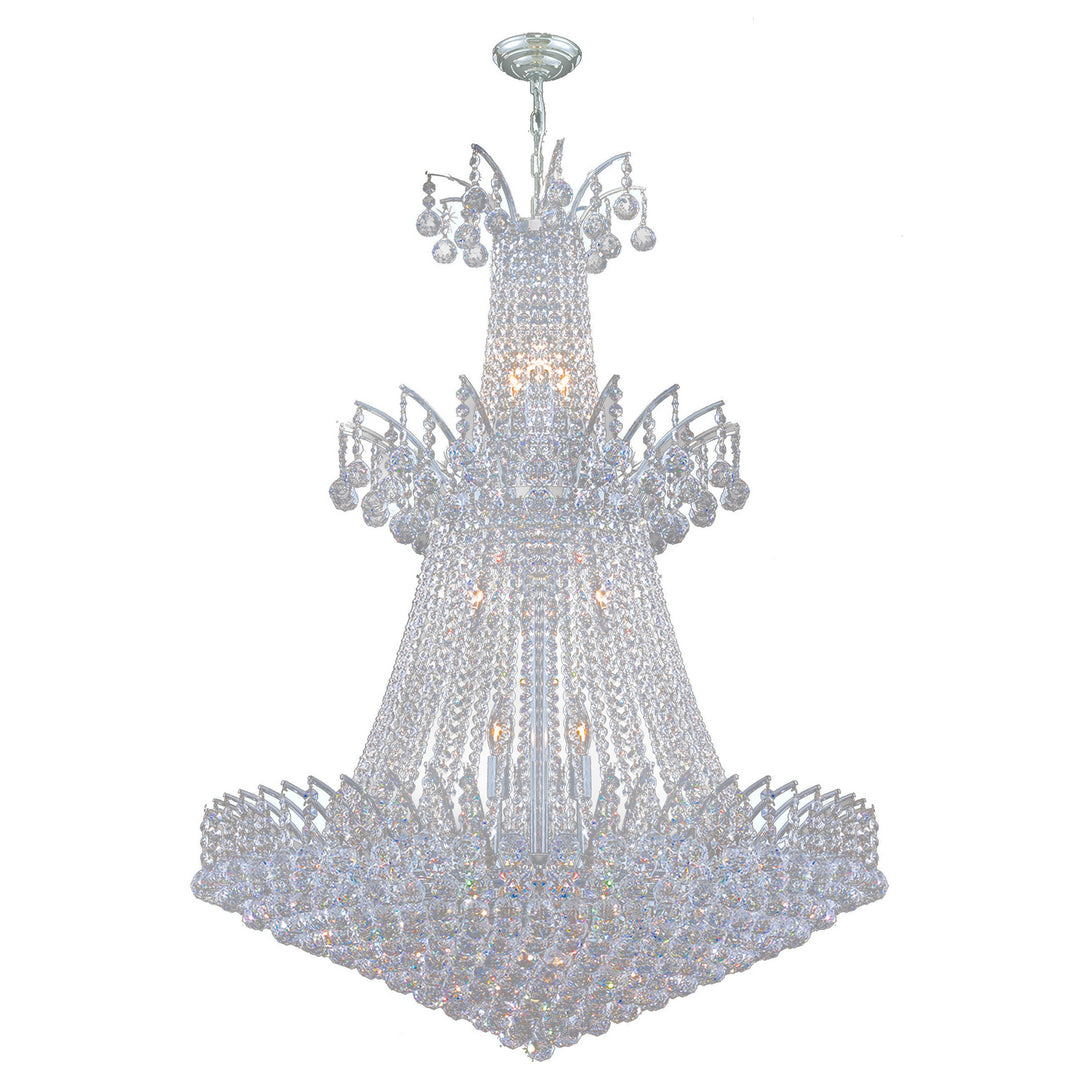 Worldwide Empire W83052C32 Chandelier Light - Polished Chrome