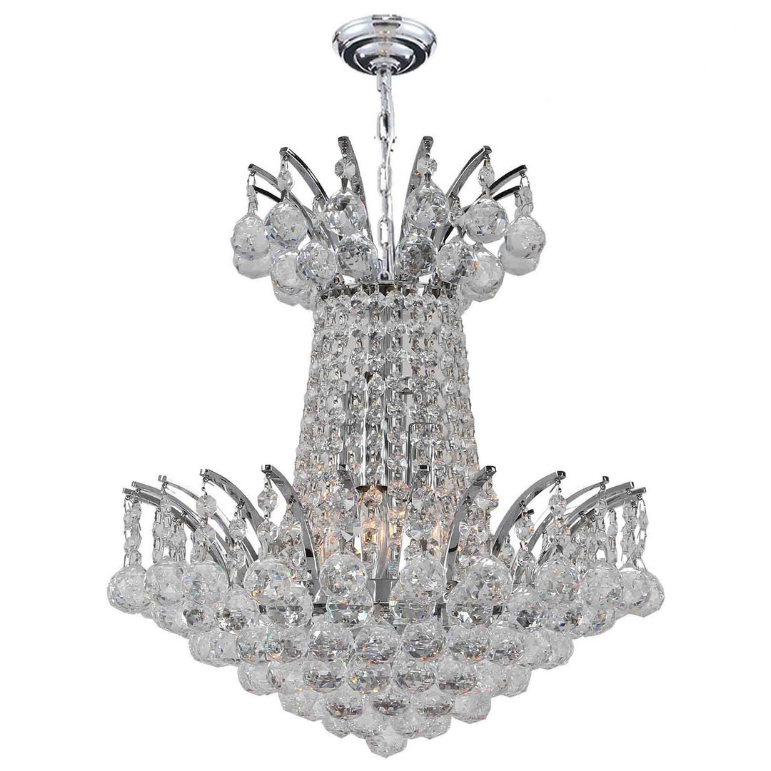 Worldwide Empire W83053C16 Chandelier Light - Polished Chrome