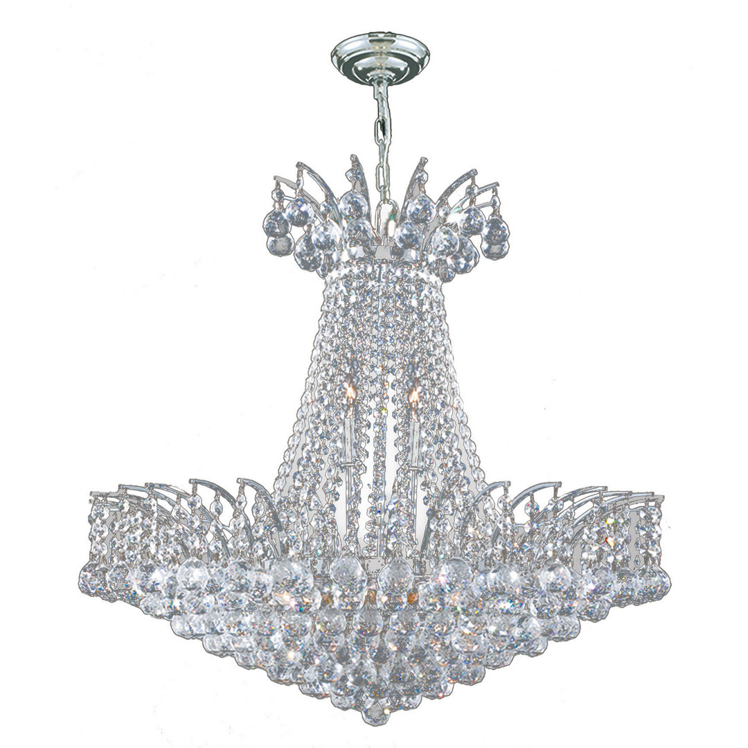 Worldwide Empire W83053C24 Chandelier Light - Polished Chrome