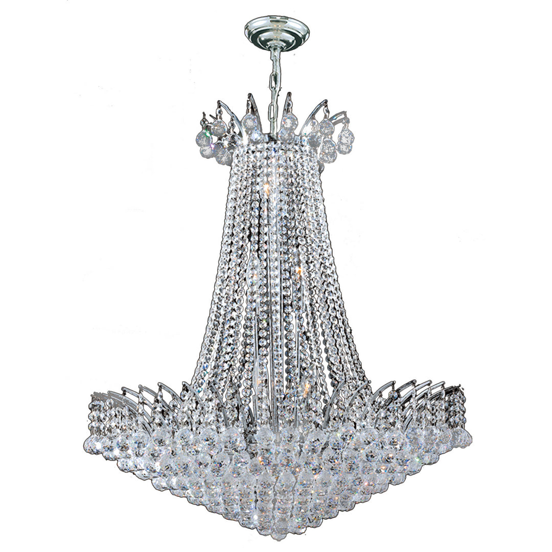 Worldwide Empire W83053C29 Chandelier Light - Polished Chrome