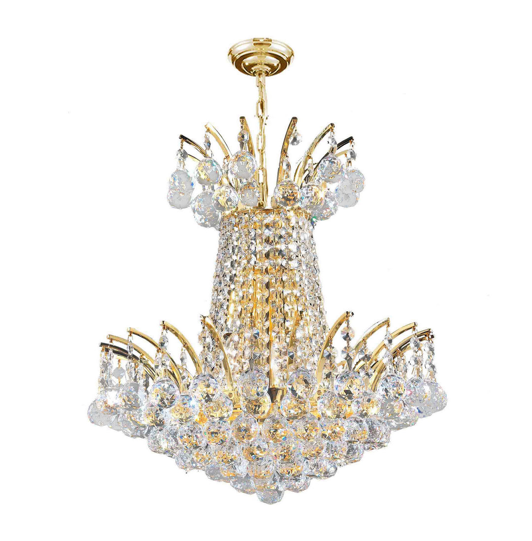 Worldwide Empire W83053G16 Chandelier Light - Polished Gold