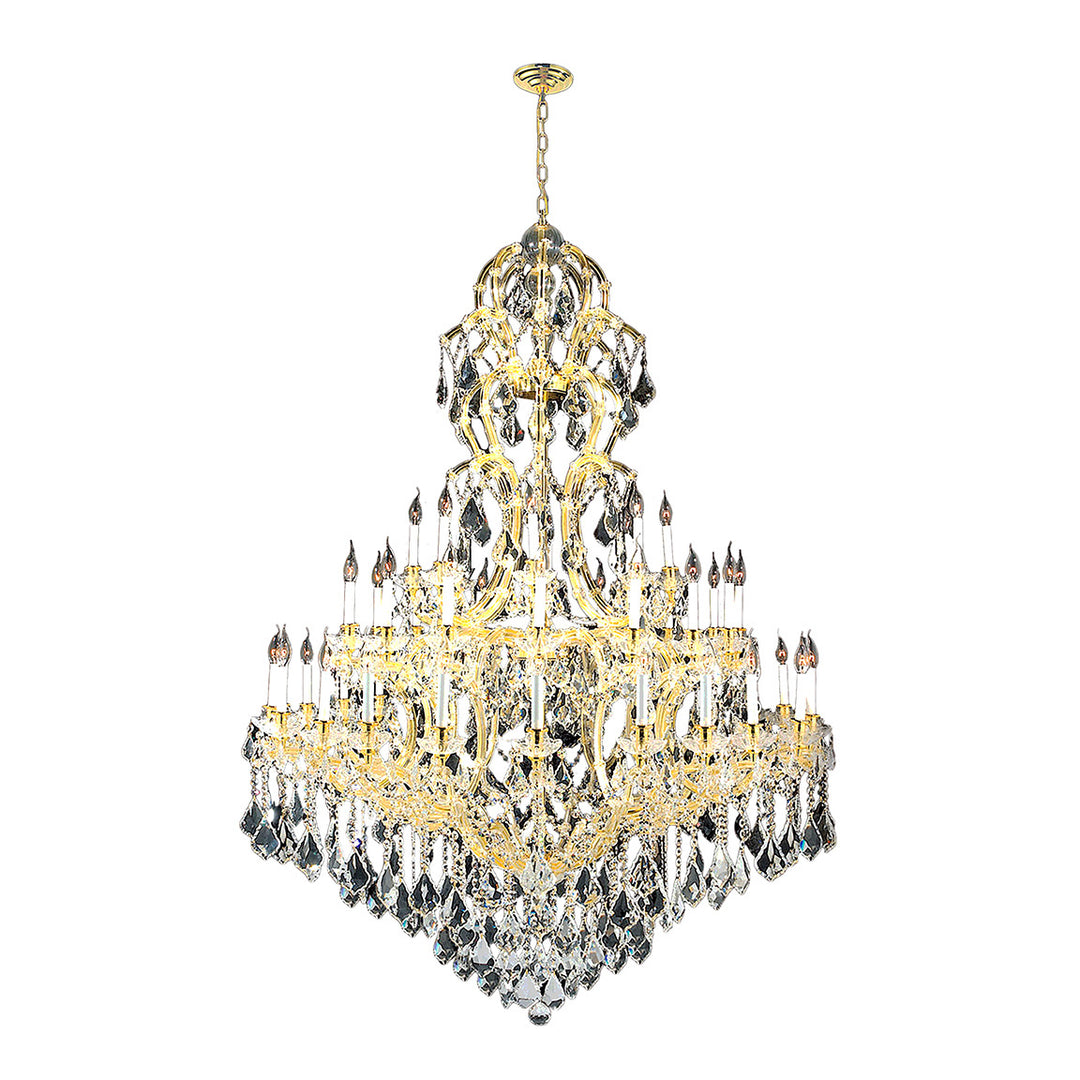Worldwide Maria Theresa W83067G52 Chandelier Light - Polished Gold