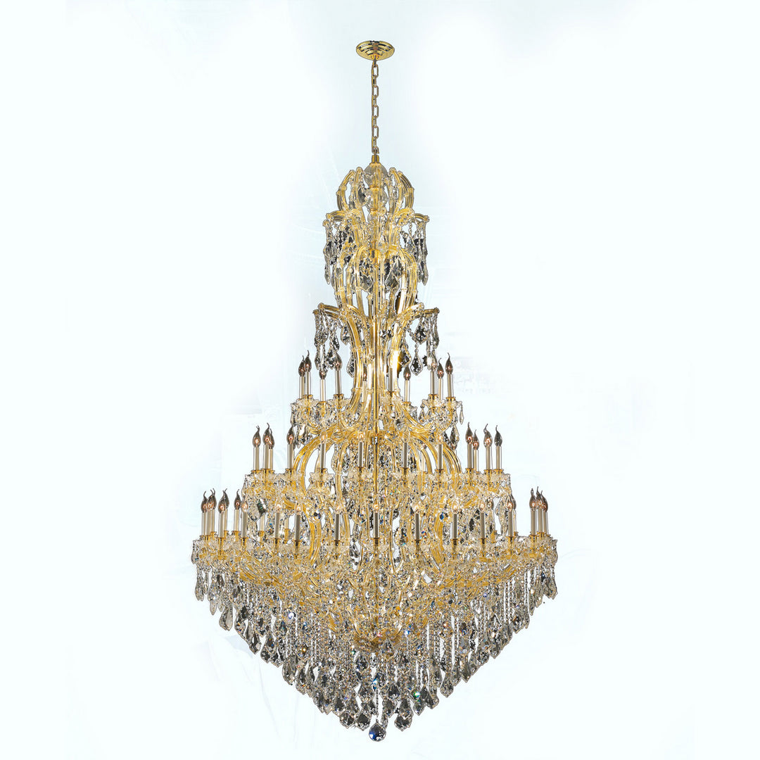 Worldwide Maria Theresa W83067G65 Chandelier Light - Polished Gold