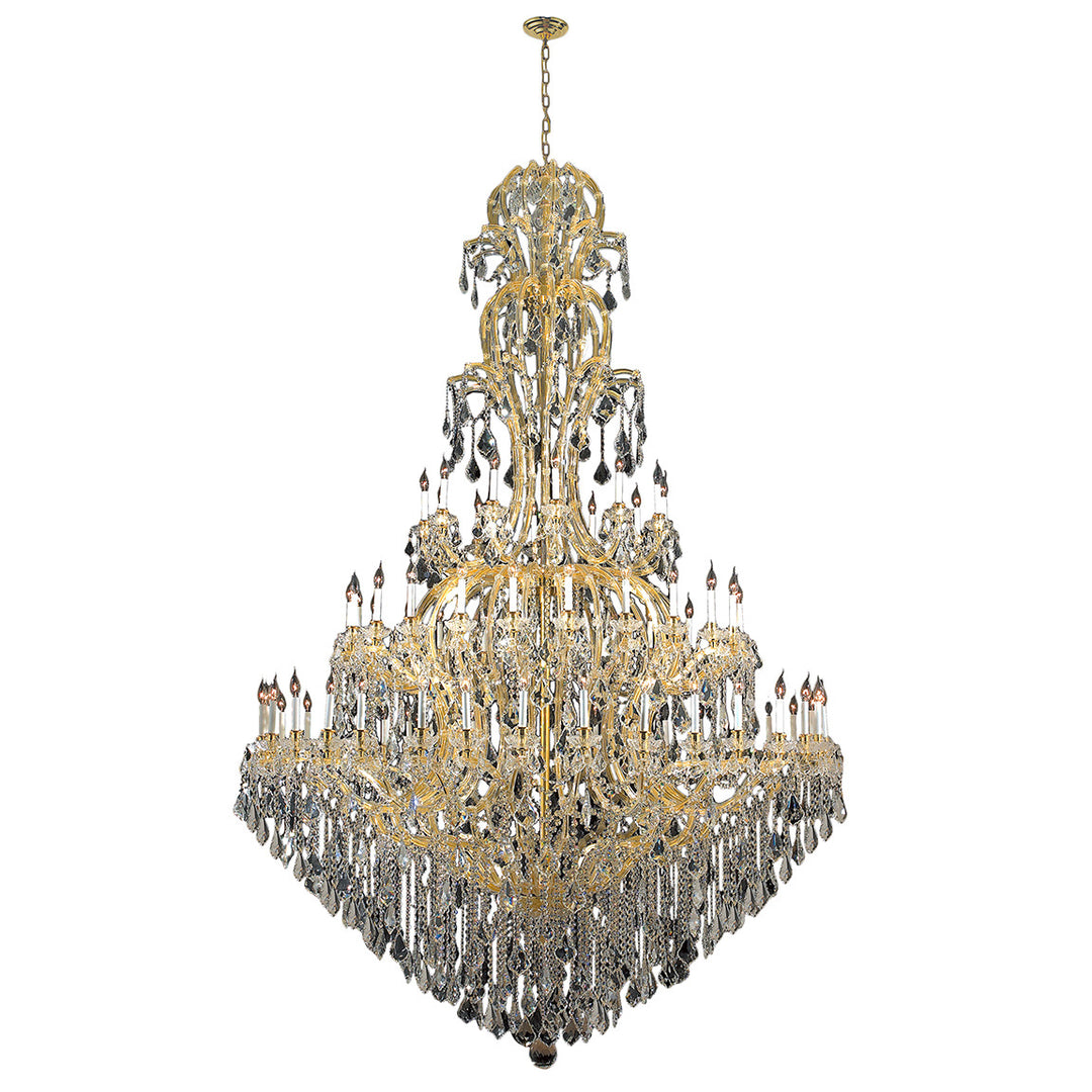 Worldwide Maria Theresa W83067G78 Chandelier Light - Polished Gold