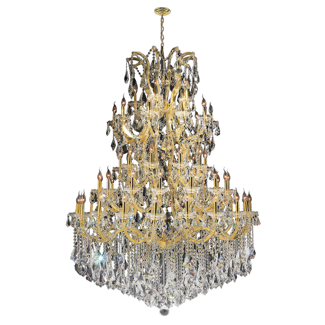 Worldwide Maria Theresa W83068G54 Chandelier Light - Polished Gold