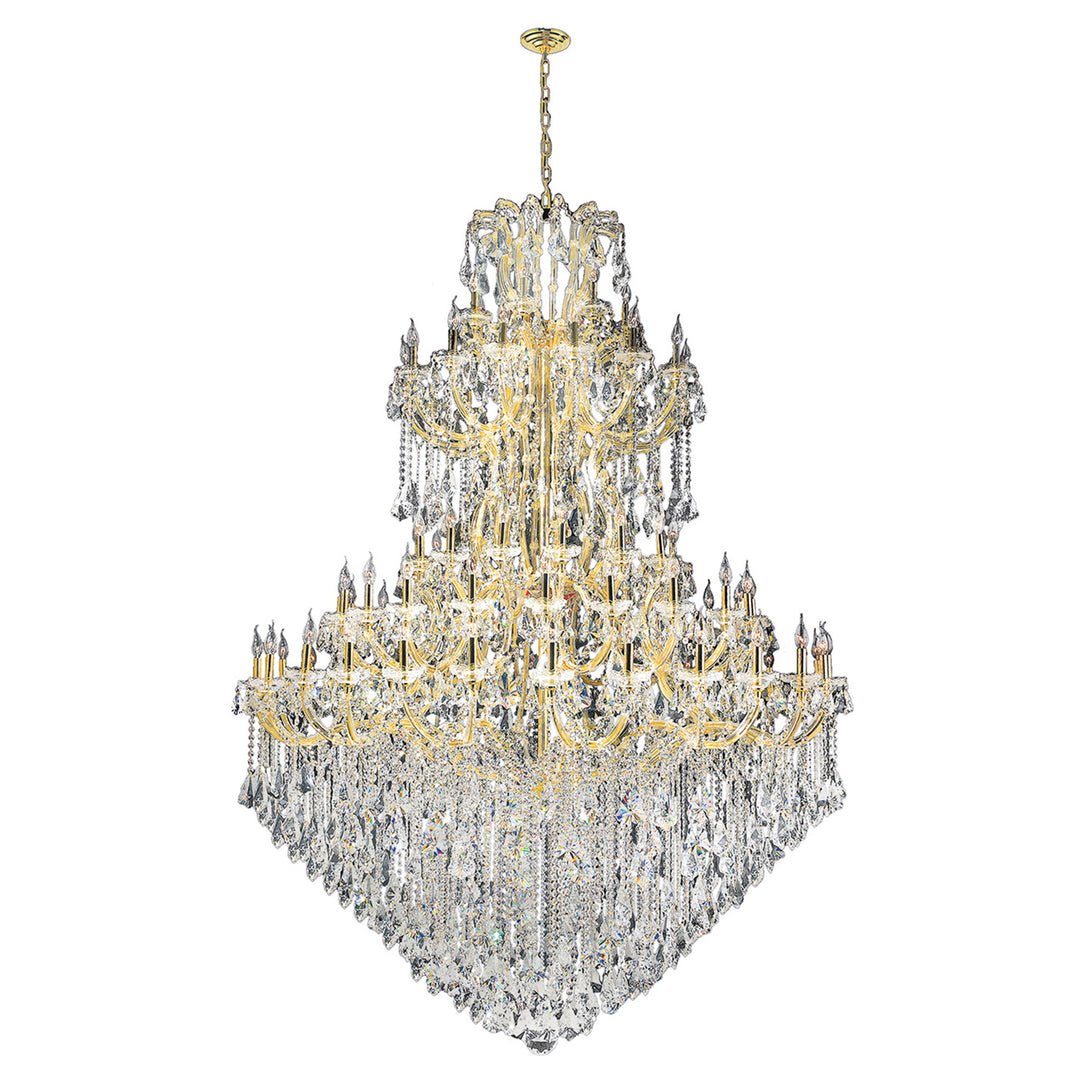 Worldwide Maria Theresa W83069G72 Chandelier Light - Polished Gold
