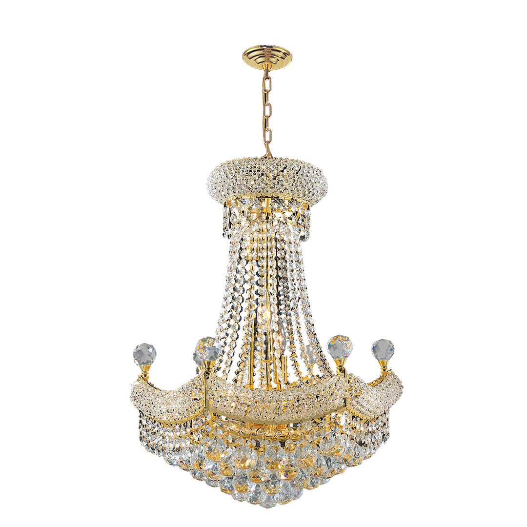 Worldwide Empire W83074G20 Chandelier Light - Polished Gold