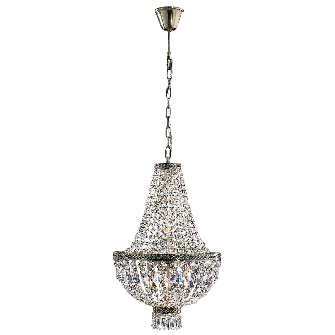 Worldwide Metropolitan W83088B16 Chandelier Light - Antique Bronze