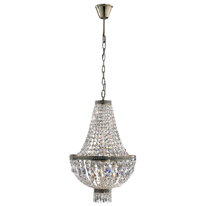 Worldwide Metropolitan W83088B16 Chandelier Light - Antique Bronze