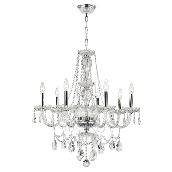 Worldwide Provence W83097C28-CL Chandelier Light - Polished Chrome