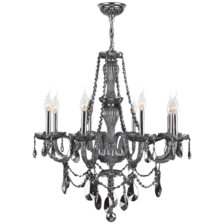 Worldwide Provence W83097C28-SM Chandelier Light - Polished Chrome