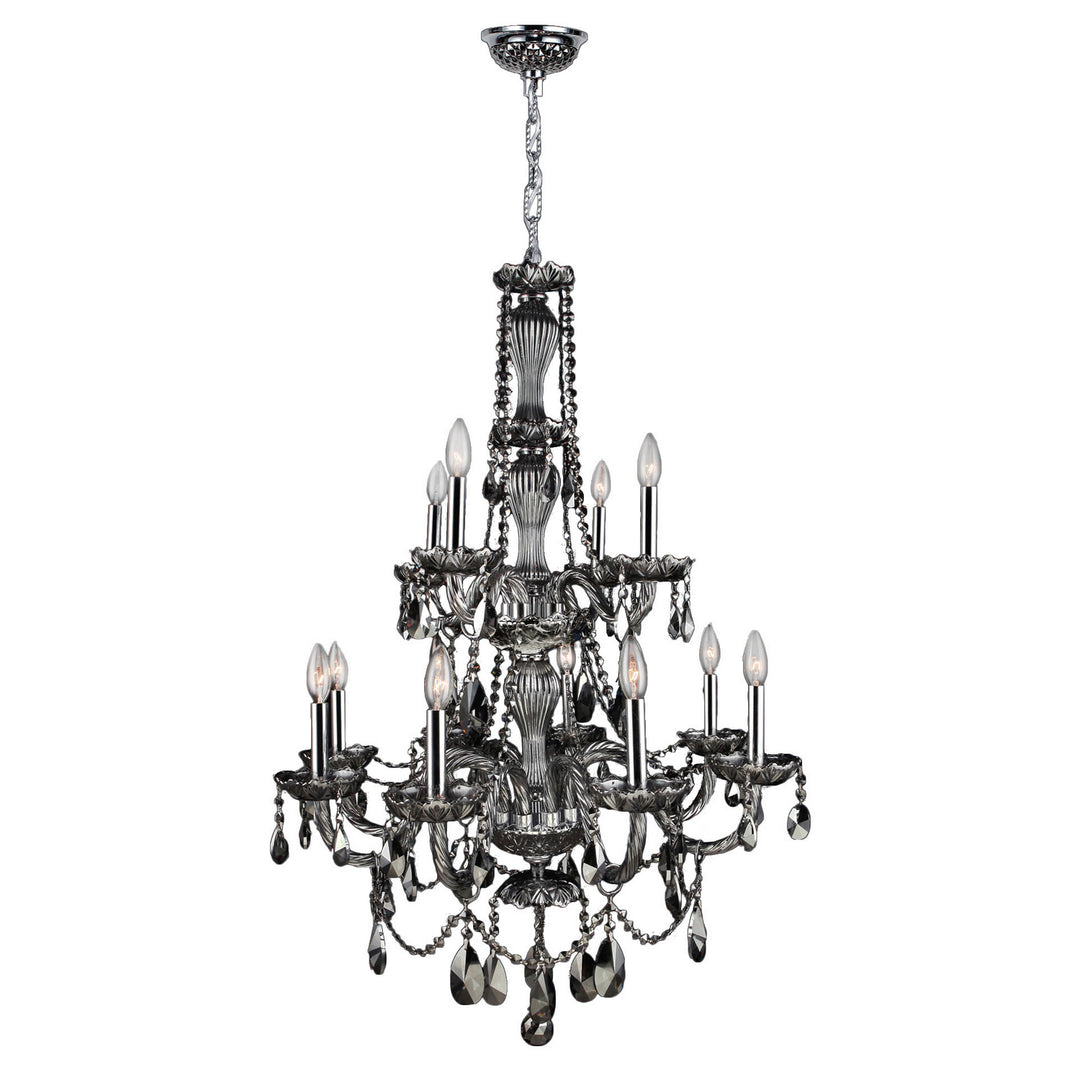 Worldwide Provence W83098C28-SM Chandelier Light - Polished Chrome