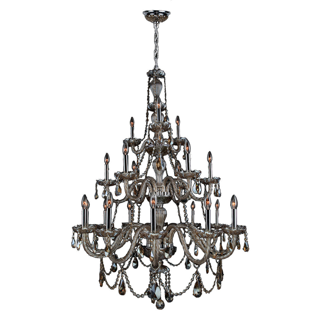 Worldwide Provence W83099C38-GT Chandelier Light - Polished Chrome