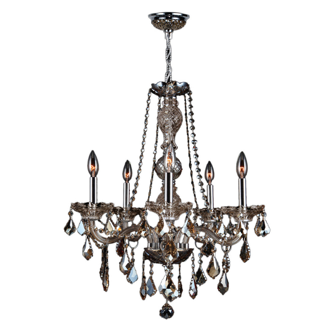 Worldwide Provence W83104C21-GT Chandelier Light - Polished Chrome