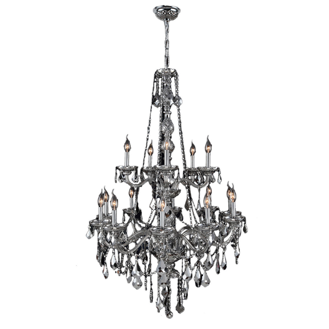 Worldwide Provence W83107C33-CH Chandelier Light - Polished Chrome