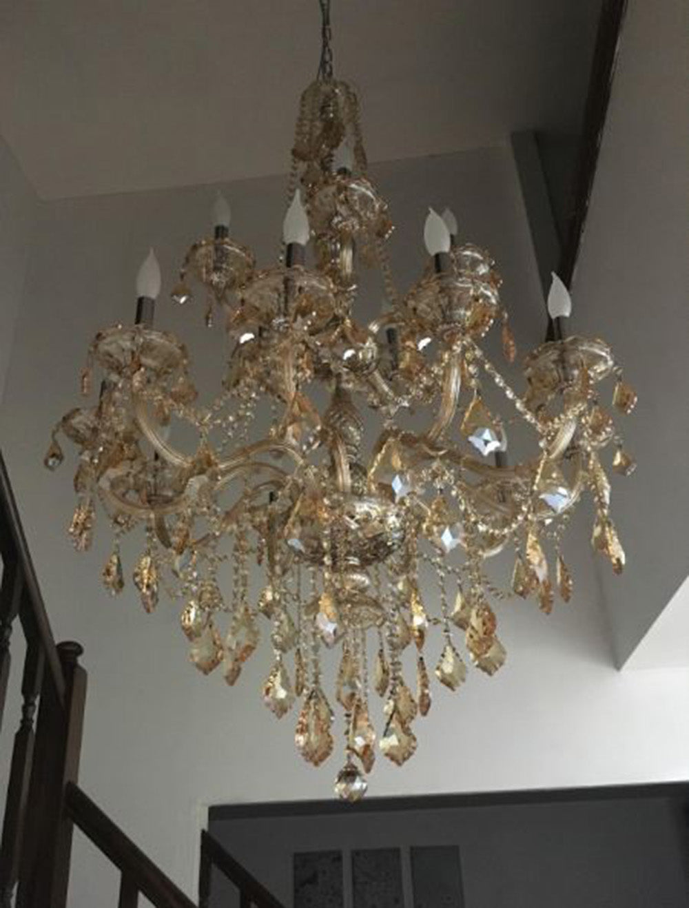 Worldwide Provence W83107C33-GT Chandelier Light - Polished Chrome